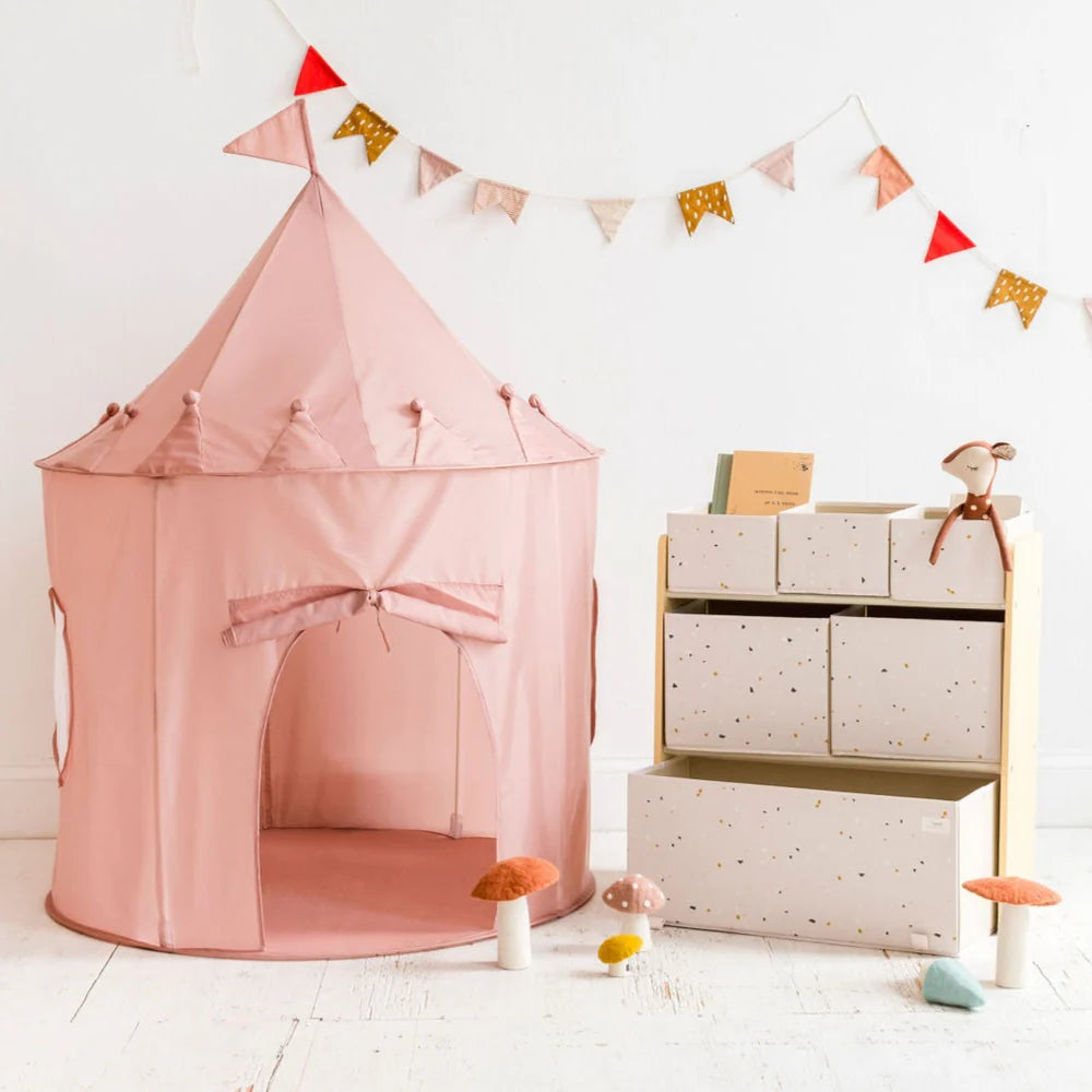 3 Sprouts Pink Recycled Fabric Play Tent 加拿大再生布料粉紅色遊戲帳篷