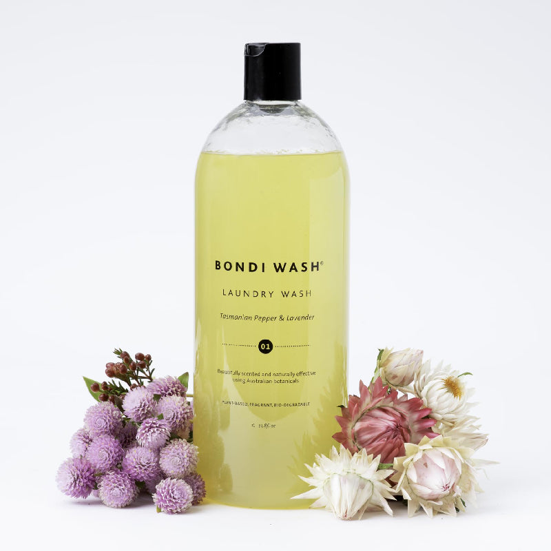 Bondi Wash Laundry Wash Tasmanian Pepper & Lavender 澳洲塔斯曼尼亞胡椒及薰衣草洗衣液 1L