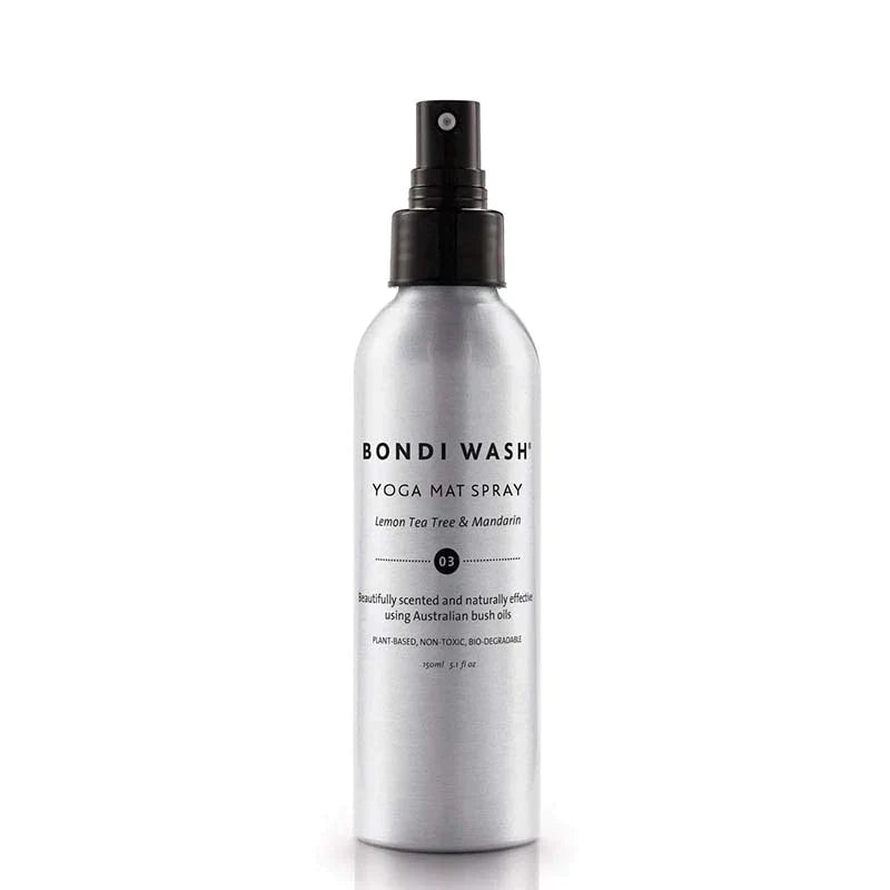 Bondi Wash Yoga Mat Spray Lemon Tea Tree & Mandarin 澳洲天然檸檬茶樹柑橘瑜珈墊噴霧 150ml