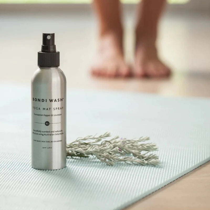 Bondi Wash Yoga Mat Spray Lemon Tea Tree & Mandarin 澳洲天然檸檬茶樹柑橘瑜珈墊噴霧 150ml