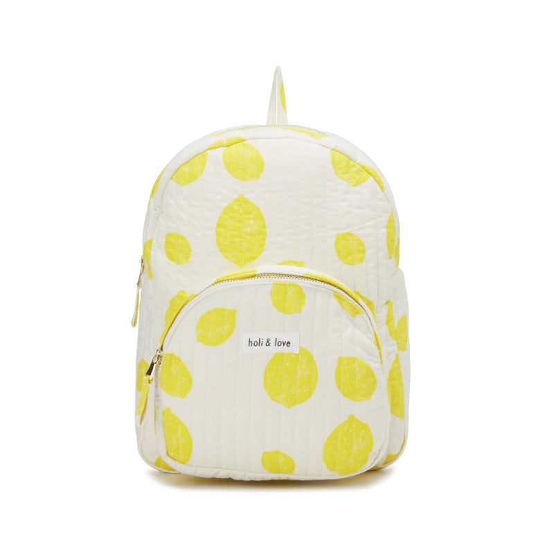 Holi & Love Lemon Backpack 檸檬印花背包