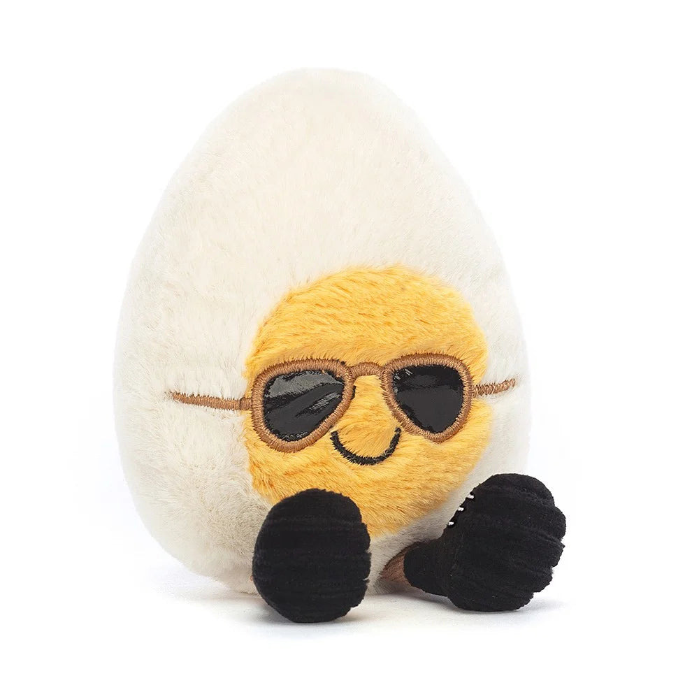 Jellycat Amuseable Boiled Egg Chic 微笑時尚雞蛋寶寶 14cm