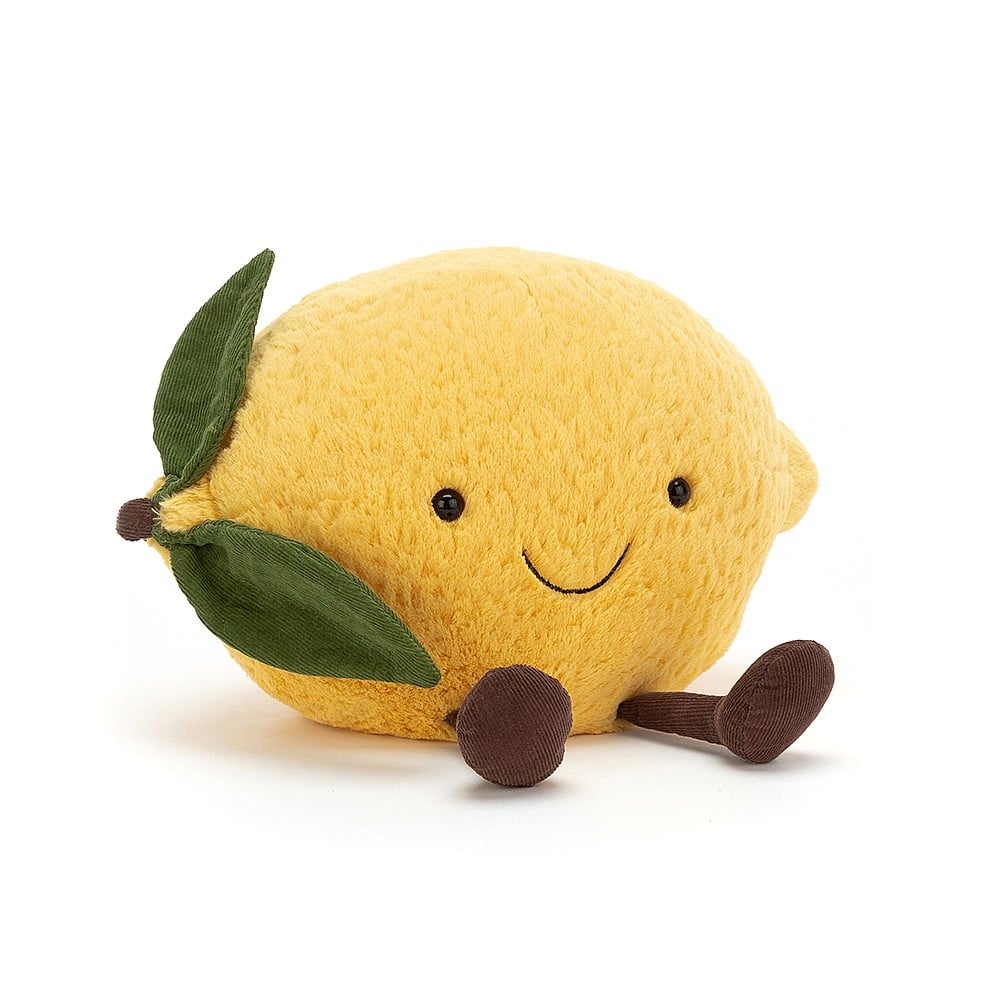 Jellycat Amuseable Lemon Large 微笑檸檬寶寶 27cm