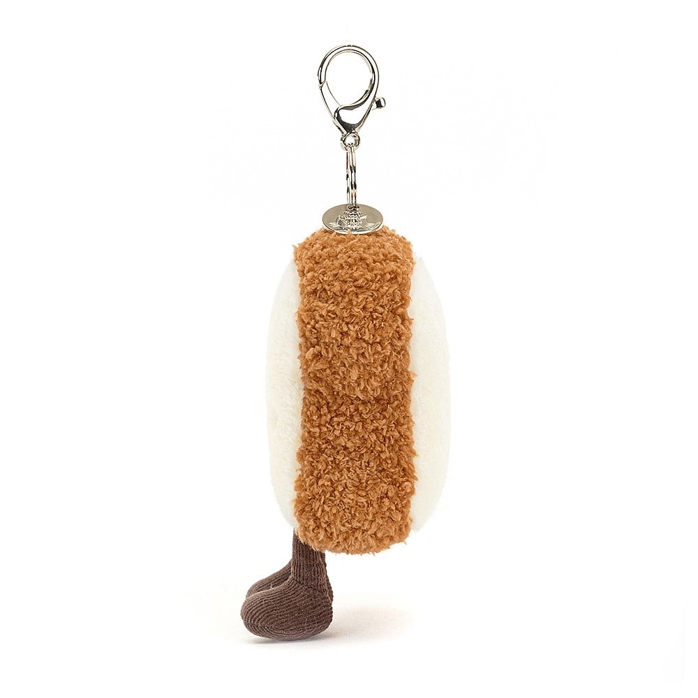 Jellycat Amuseable Toast Bag Charm 微笑吐司吊飾 19cm