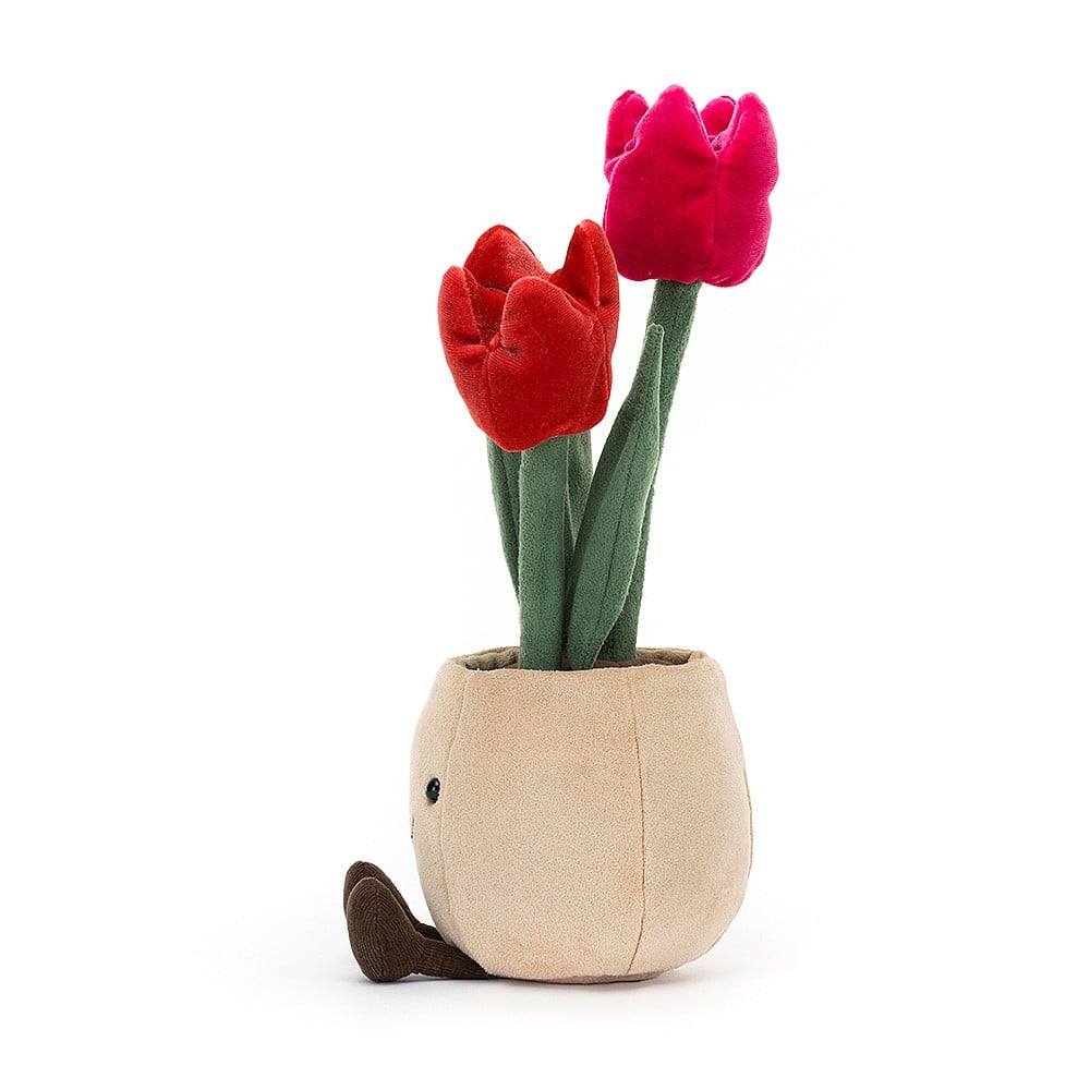 Jellycat Amuseable Tulip Pot 微笑鬱金香寶寶 30cm