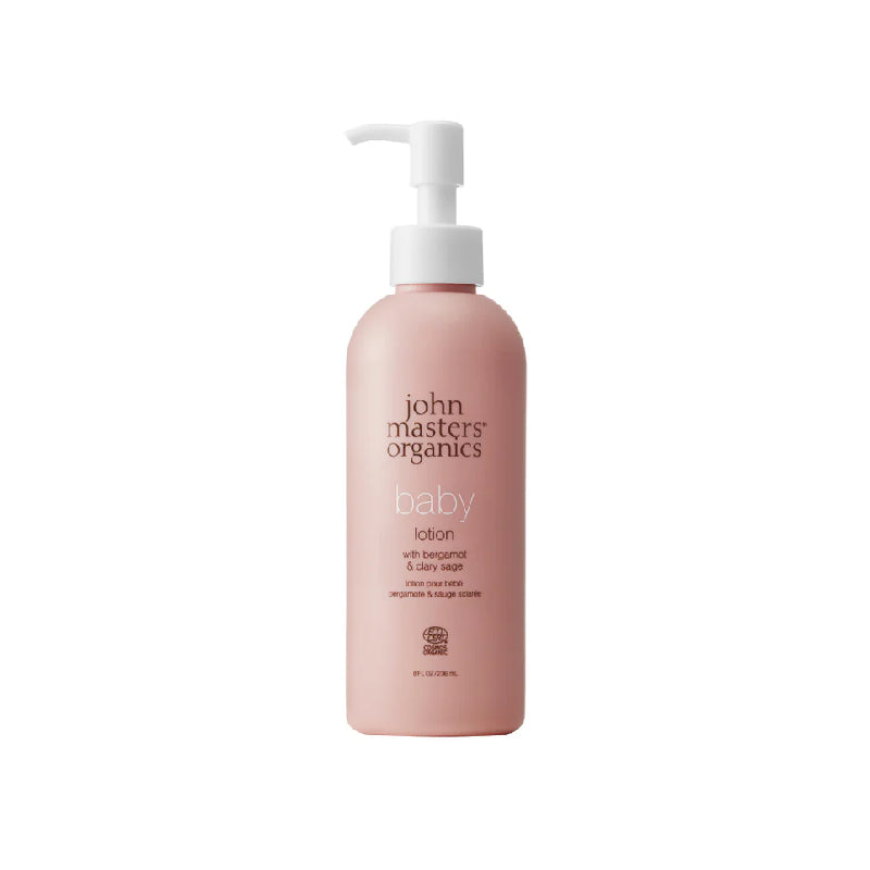 John Masters Organics Baby Lotion With Bergamot & Clary Sage 美國佛手柑快樂鼠尾草有機寶寶乳液 236ml