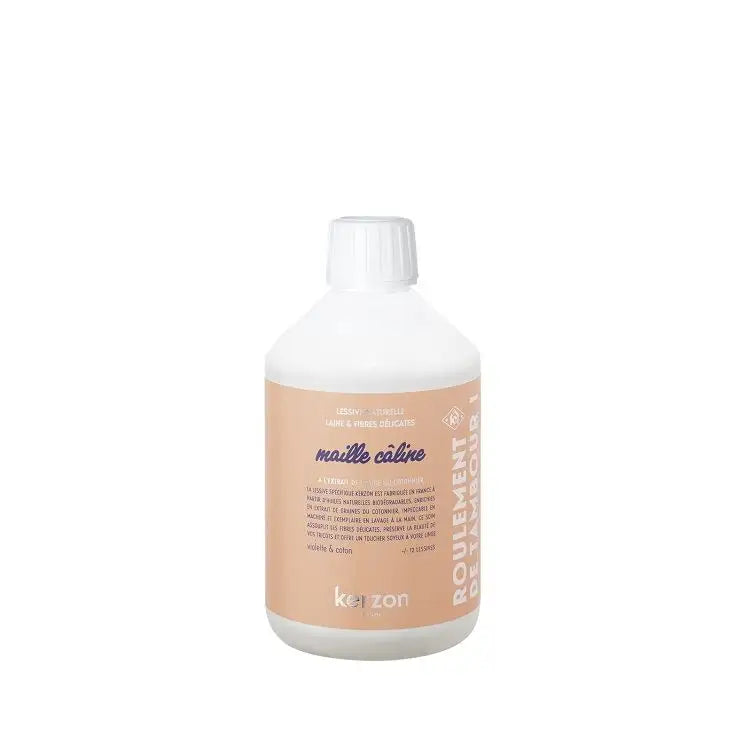 Kerzon Natural Specific Laundry Soap Maille Caline (Wool & Delicate Fibers) 500ml 法國慵柔絨綿香氛洗衣液 (精緻毛料衣物專用)