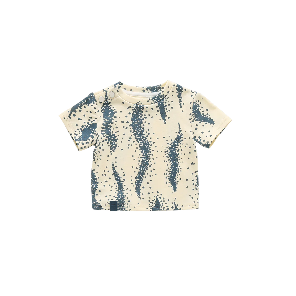 OMAMImini Baby Boxy T-Shirt Cream Color 純棉嬰兒奶油色寬鬆T恤