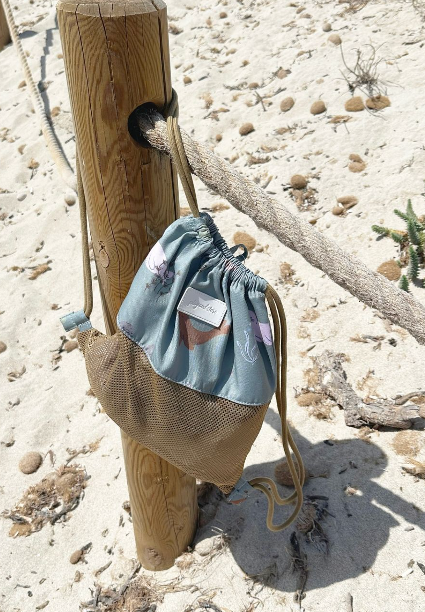 Play & Store Seals Beach Backpack 兒童沙灘小海豹背包