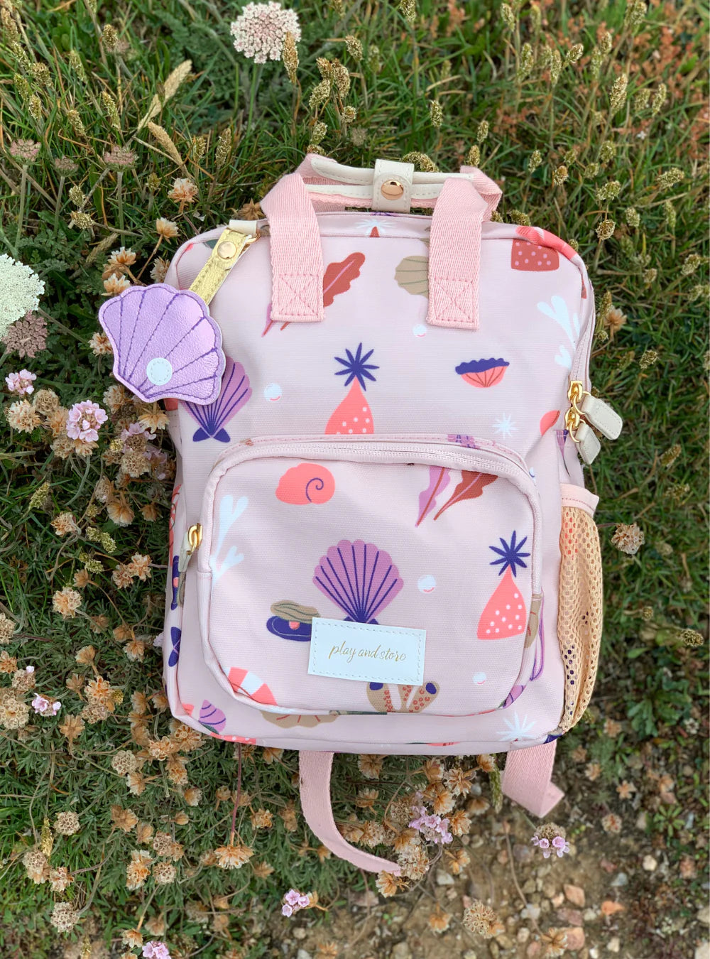 Play & Store Shells Mini Backpack 兒童貝殼迷你背包